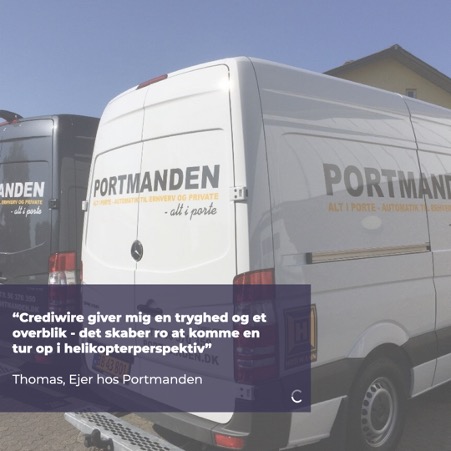Crediwire case, Portmanden